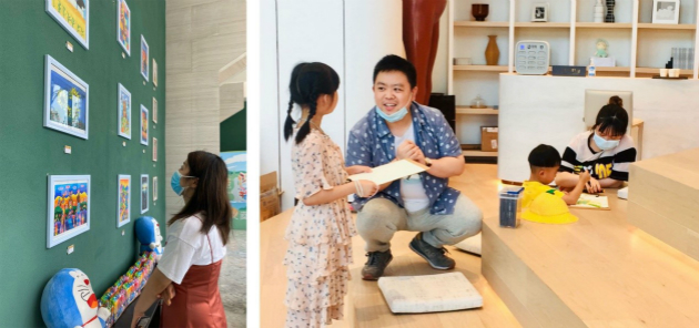 金輝控股“暖光星球”公益畫(huà)展